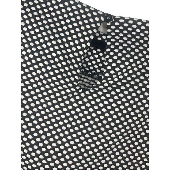 Philosophy Black & White Polka Dot Blouse - Women’s 1X - Picture 3 of 5